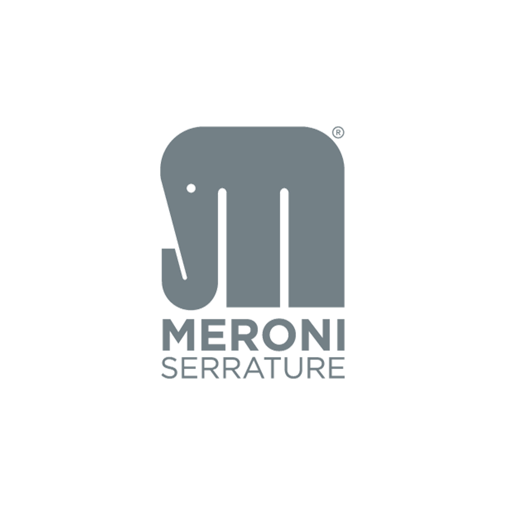 Pomolo Premiapri per Ufficio N13 con Chiave MERONI - Argento