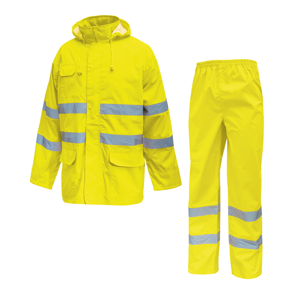 Completo alta visibilit� hi-light cover yellow fluo u-power - taglia xl.