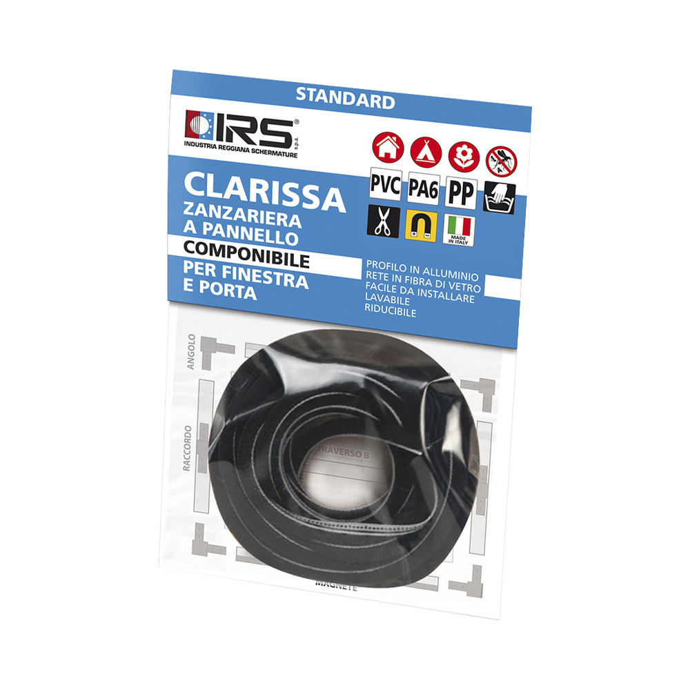 Accessori per zanzariere clarissa irs - spazzolino 5 mt.