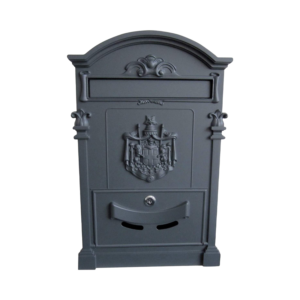Cassetta Postale Regia Magnum in Alluminio FERLIVING - Grigio Ghisa