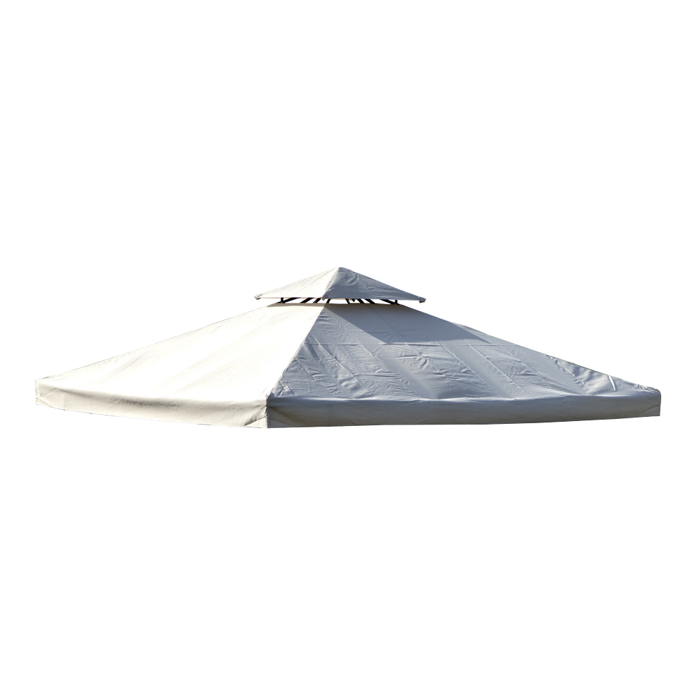Top di ricambio per gazebo - poliestere ecr� - ferliving 3x3 mt.