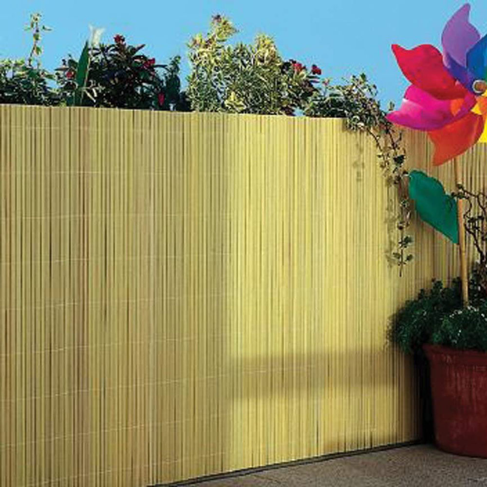 Arella Doppia Ombreggiante in PVC Bamboo 100x300 cm FERLIVING - Beige