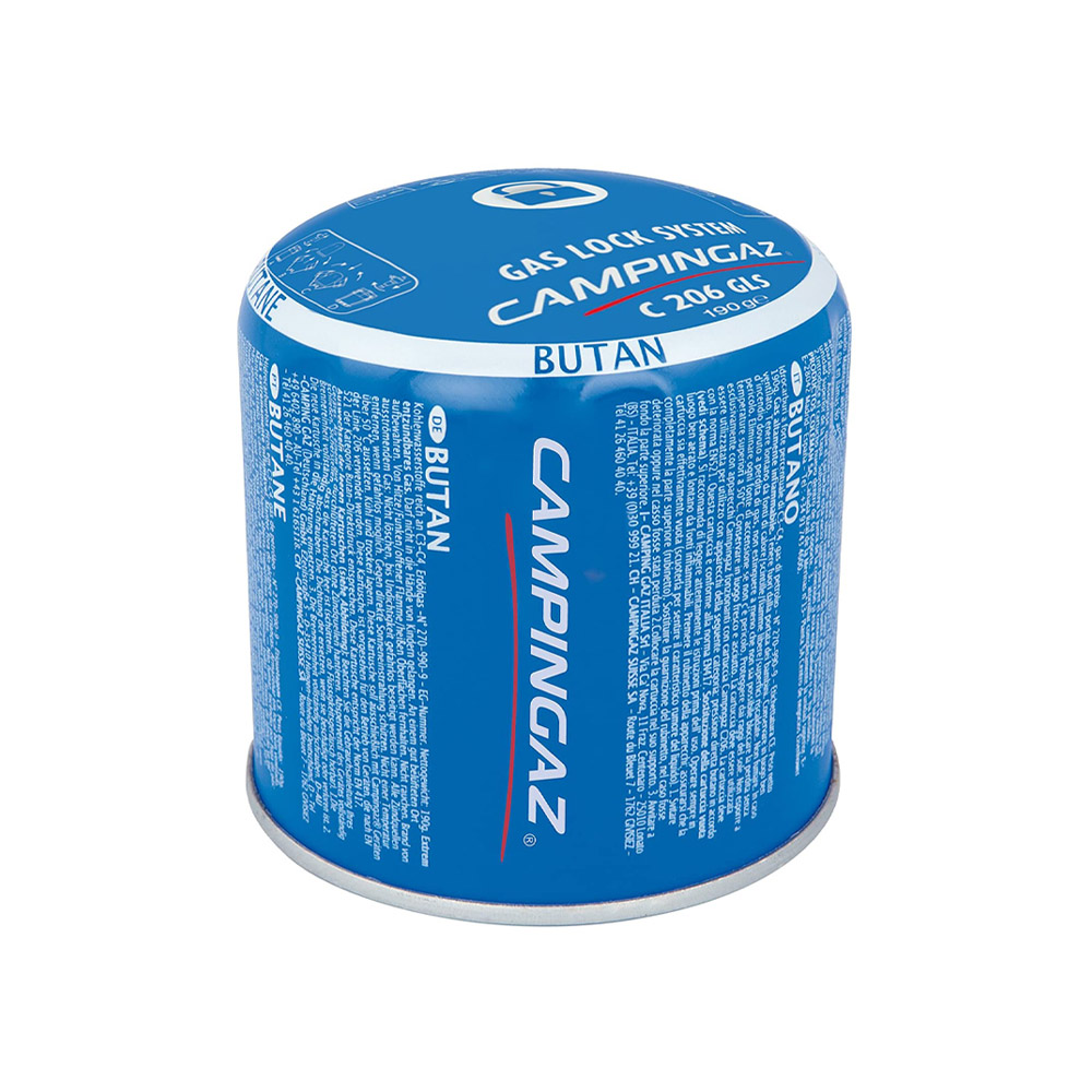 X36 cartuccia gas butano 190 gr c 206 gls campingaz - normata en 417.