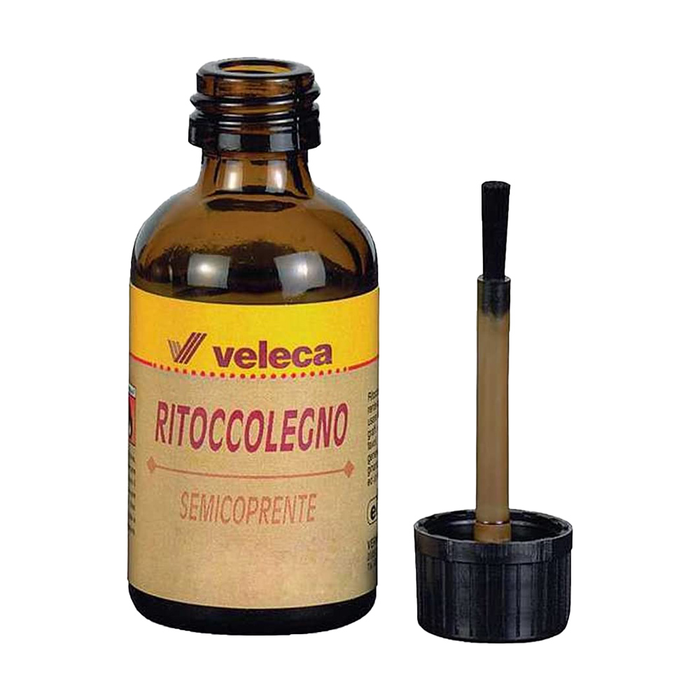 Ritoccolegno Semi-Coprente per Graffi e Scalfitture 25 ml VELECA - Noce Medio