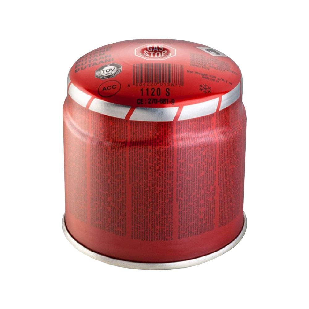Cartuccia gas butano propano a forare 190 gr ferwork - normata en 417.