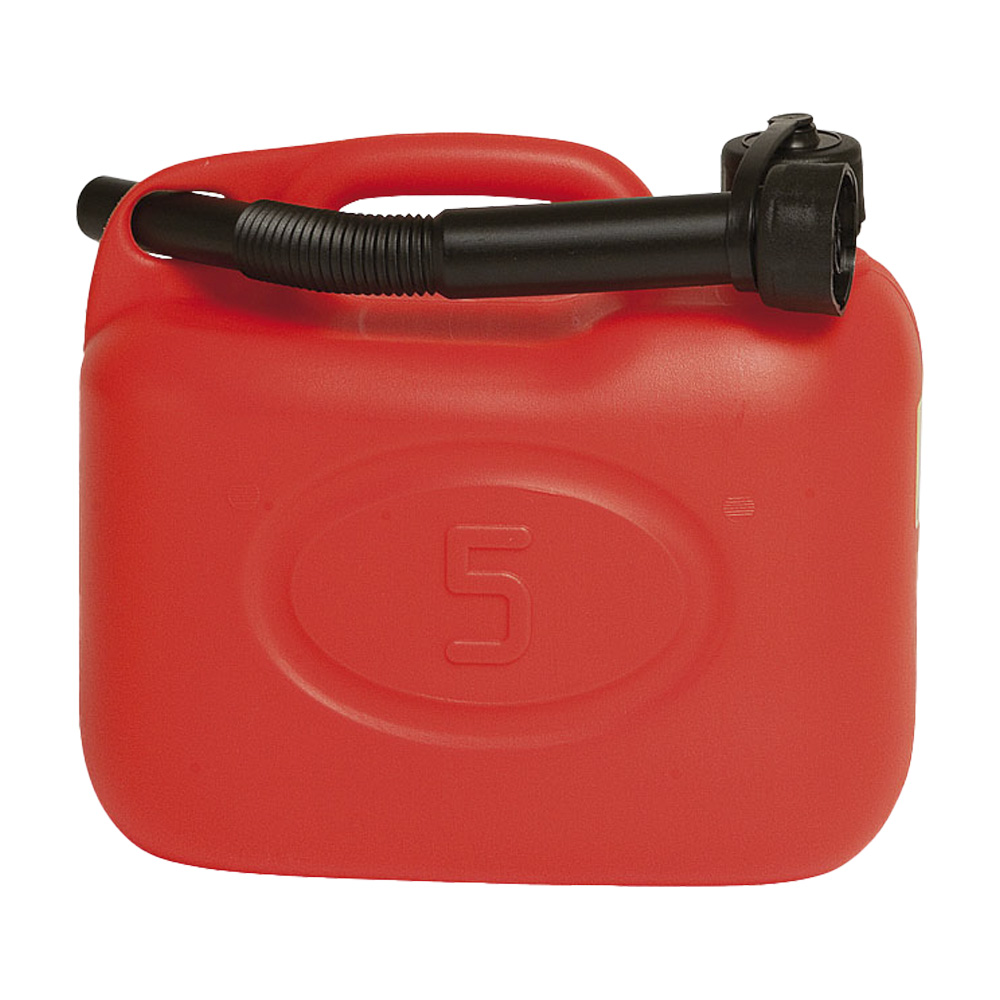 Tanica per carburante omologata 5 lt fergarden - con beccuccio girevole.