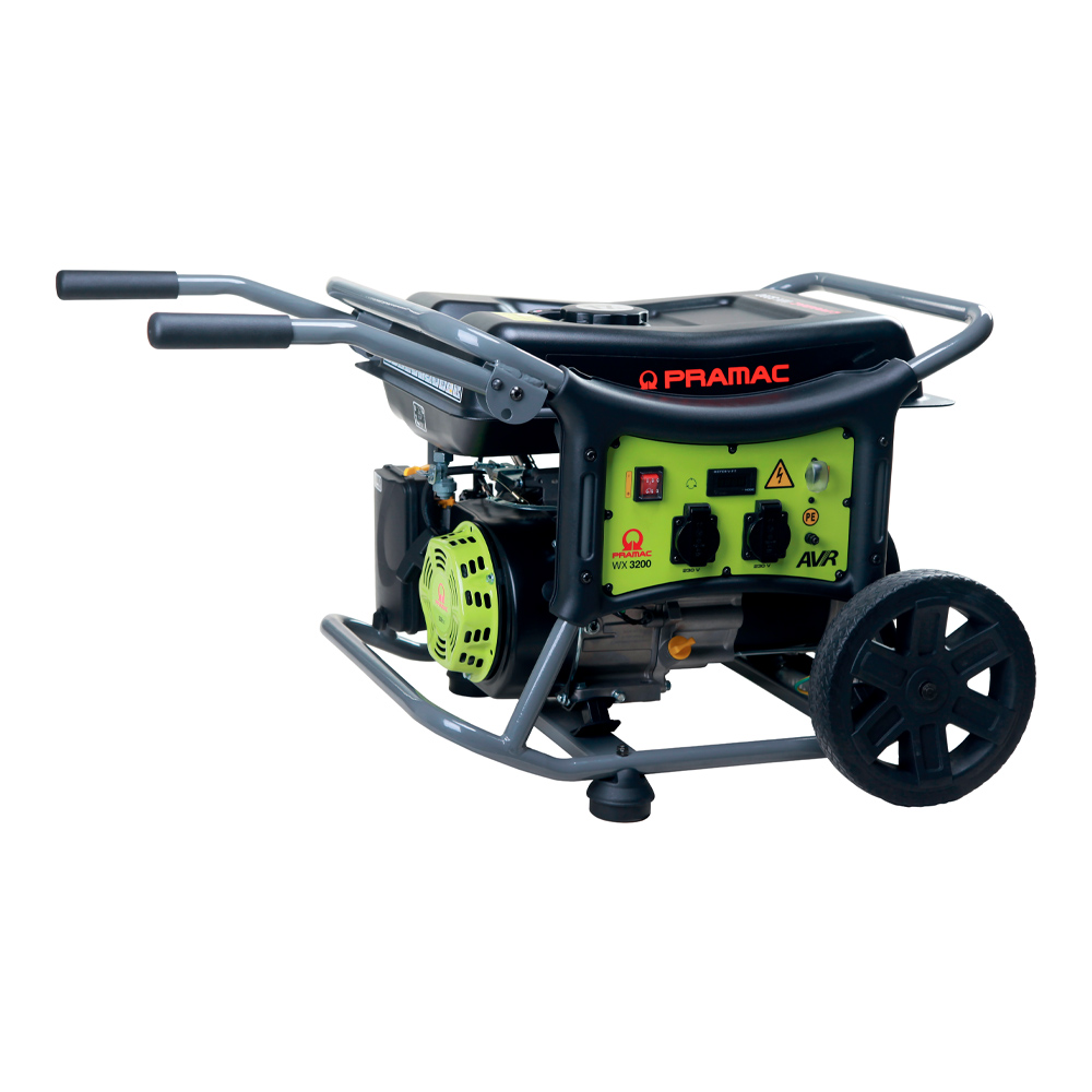 Generatore di Corrente Portatile WX3200 17 Lt PRAMAC - con 2 Prese Schuko IP44