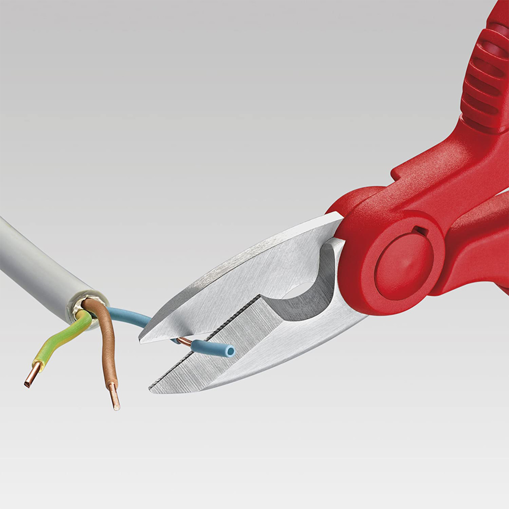 Forbici per Elettricisti in Acciaio 155mm KNIPEX