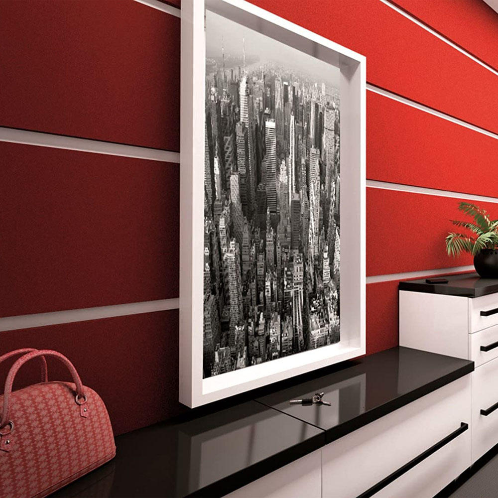 Carta Adesiva in Velluto Rosso 45 cm FERLIVING - Vendita al Metro Lineare
