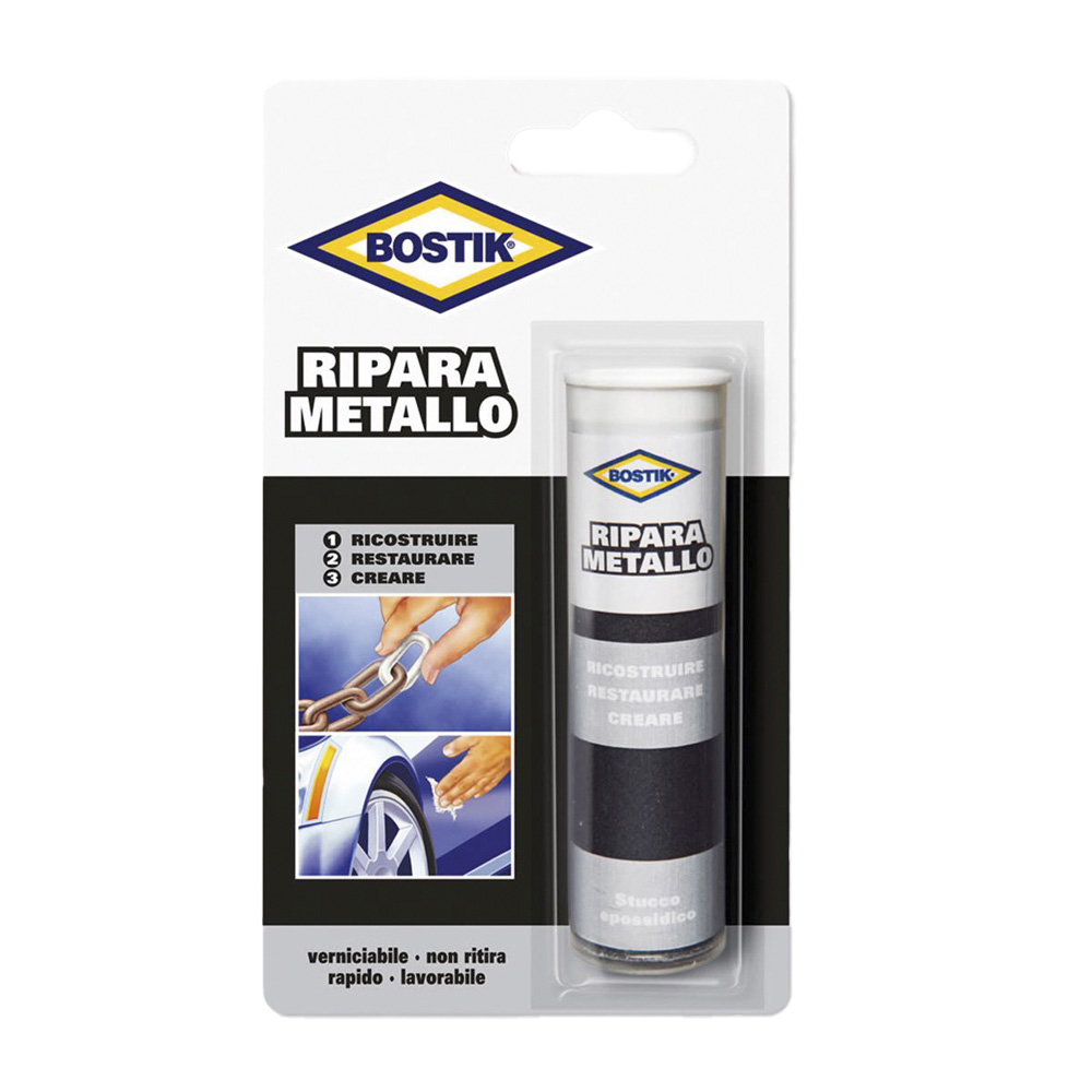 Stucco Epossidico Ripara Metallo BOSTIK 56 g