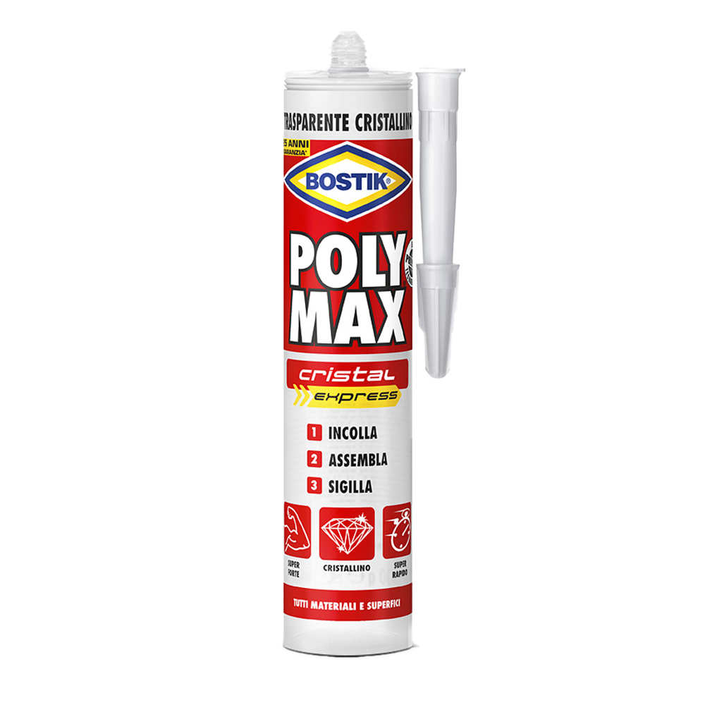 POLY MAX Cristal Express Trasparente 425 gr