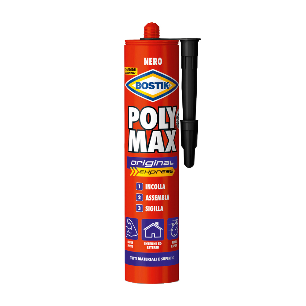Poly max original express nero 425 gr.