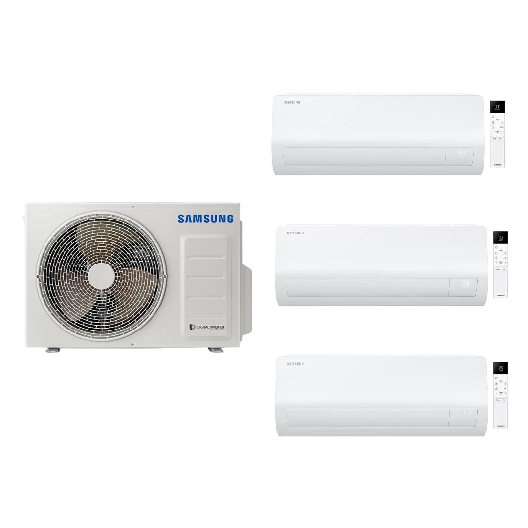 Climatizzatore samsung cebu s2 novita' 2025 wifi trial split 9000+9000+12000 btu.