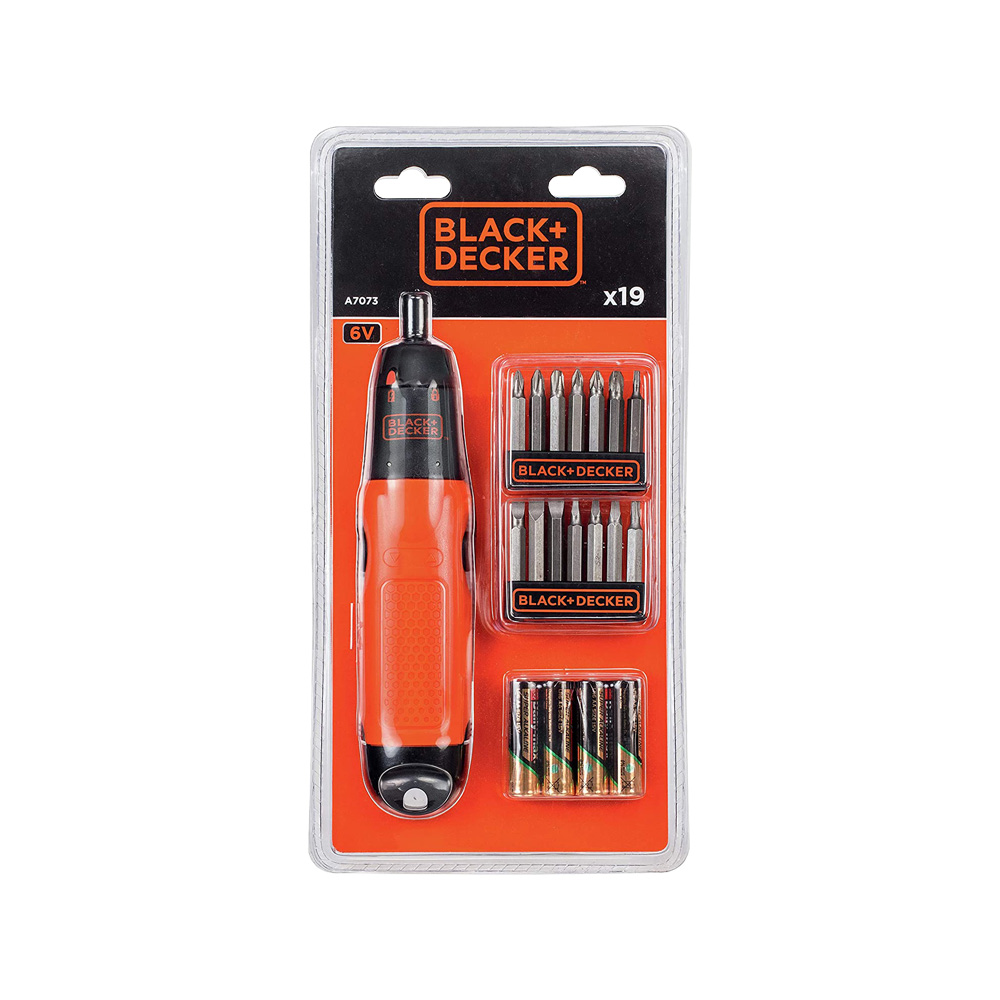 Svitavvita a Batteria BLACK DECKER - Kit da 19 Pezzi