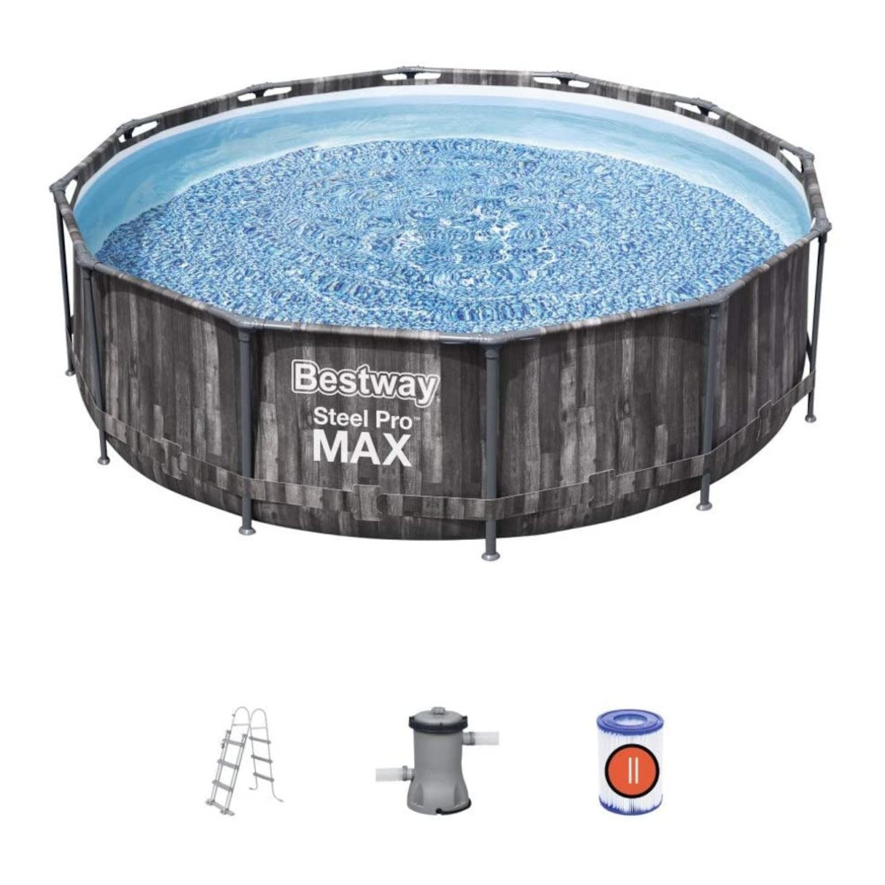 Piscina Fuori Terra Steel Pro Max rotonda BESTWAY 366x100h cm