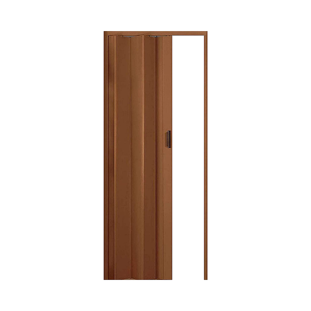 Porta a soffietto con maniglia monica 83x214h cm ferliving - noce chiaro.