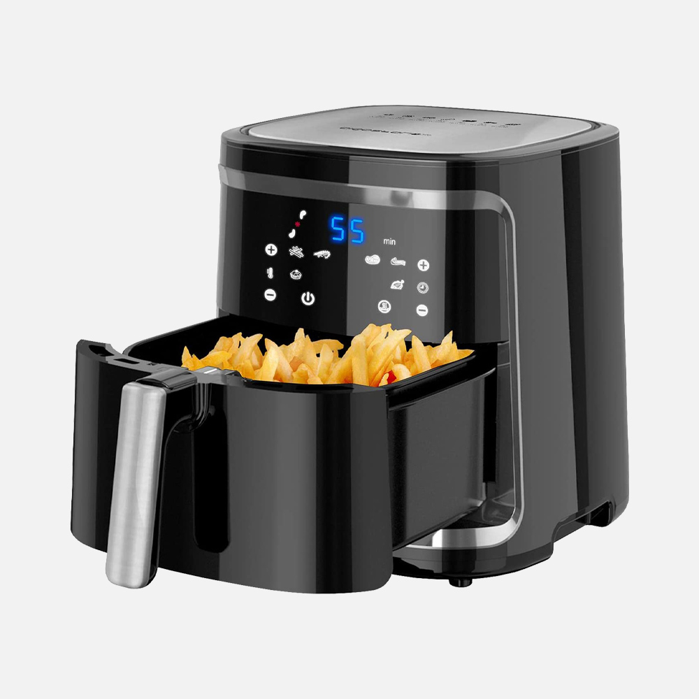 Friggitrice ad aria smart cube 7 in 1 1900w aigostar - cestello da 7 lt.
