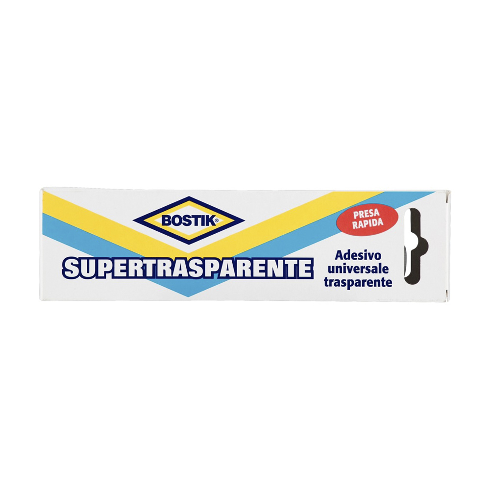 Colla a Contatto Supertrasparente 50 gr BOSTIK - Plastica, Pelle, Legno e Cuoio