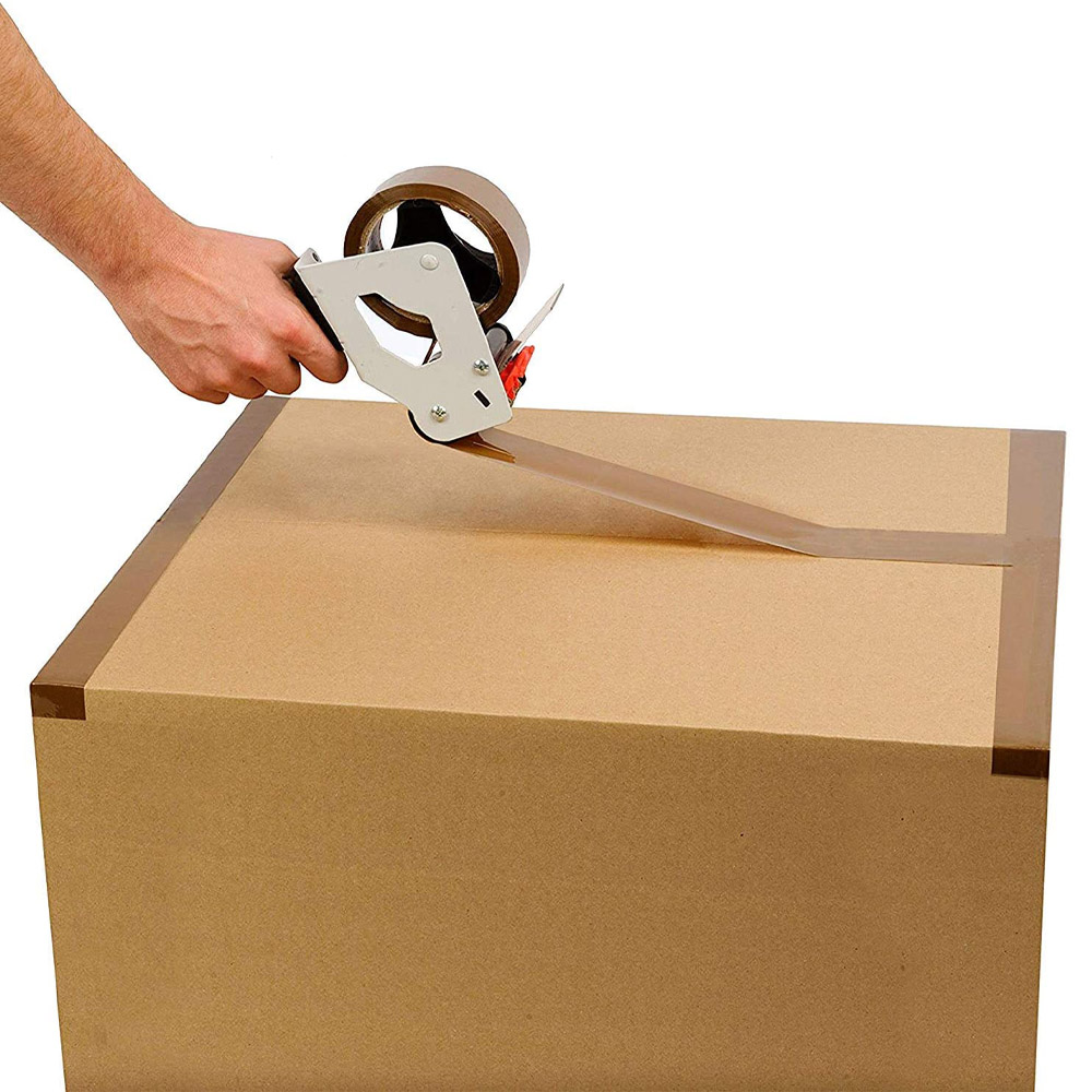 Nastro Adesivo per Imballaggi Silenzioso 50 mm x 66 mt FERWORK - Avana
