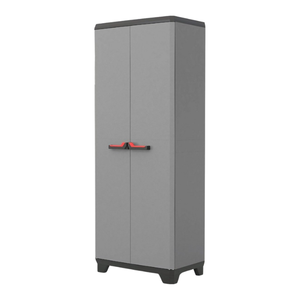 Armadio a 2 ante con 3 ripiani regolabili stilo keter - 68x39x173h cm.