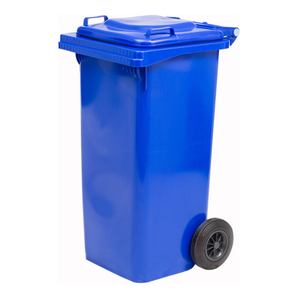 Secchio Pattumiera con Ruote 240 LT FERLIVING - Blu