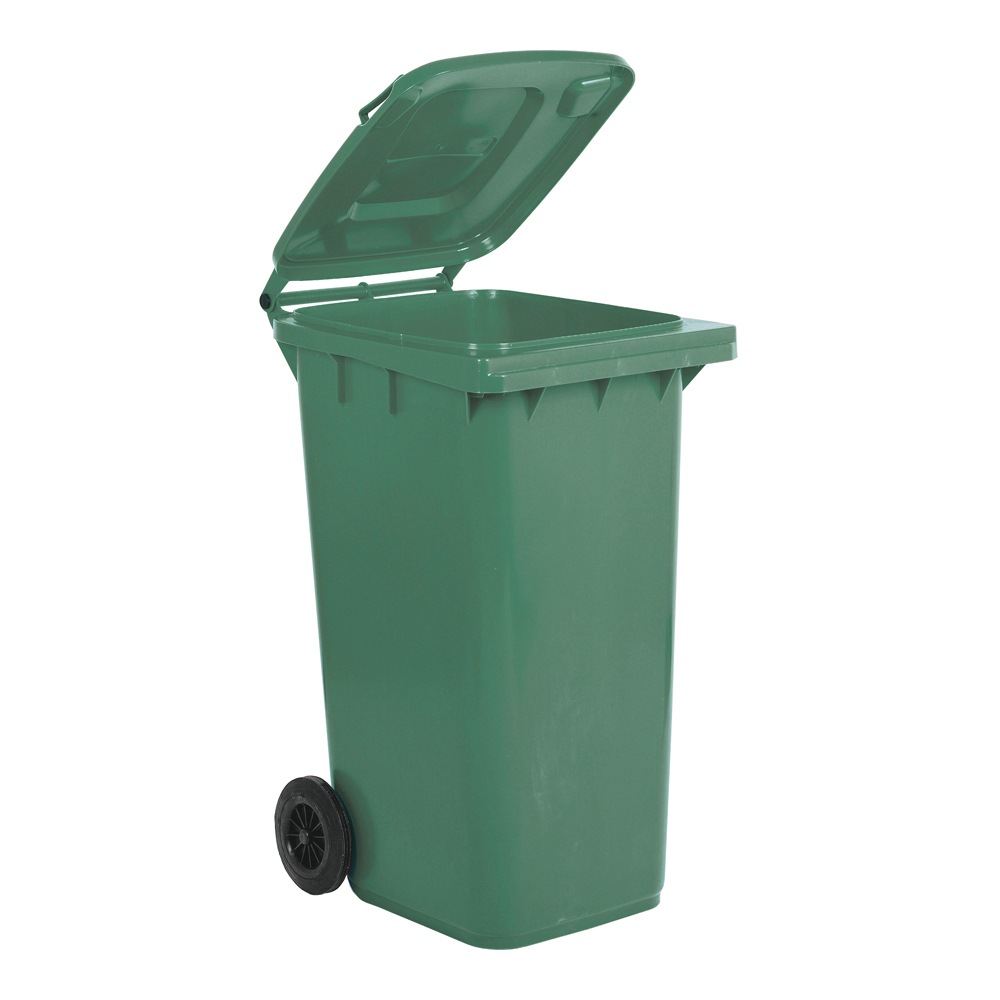 Secchio Pattumiera con Ruote 240 LT FERLIVING - Verde