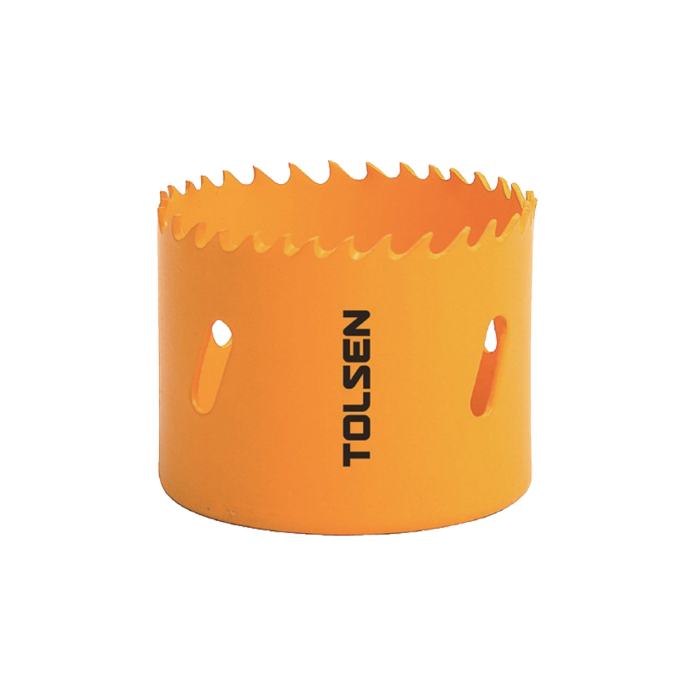 Fresa a tazza bimetallica industrial 22 mm tolsen.