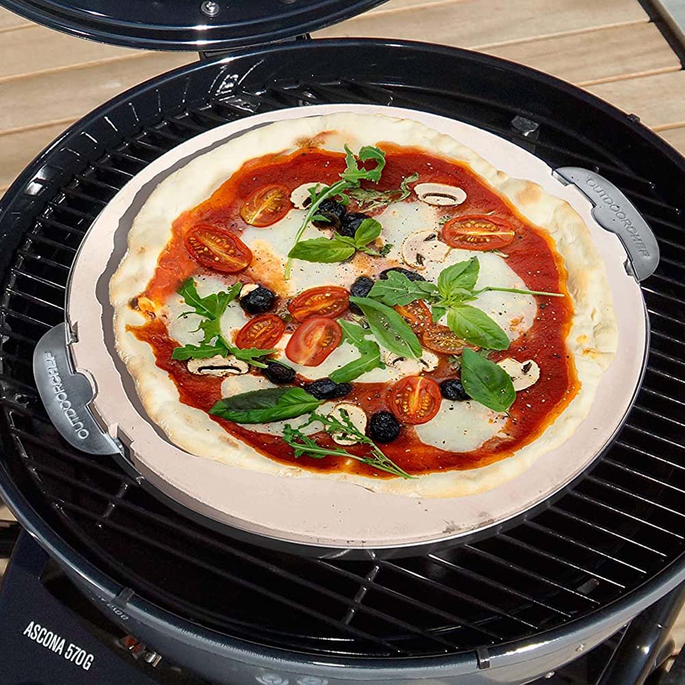 Pietra per Pizza 570 OUTDOORCHEF 41.5 x 46.5 x 1.7 cm