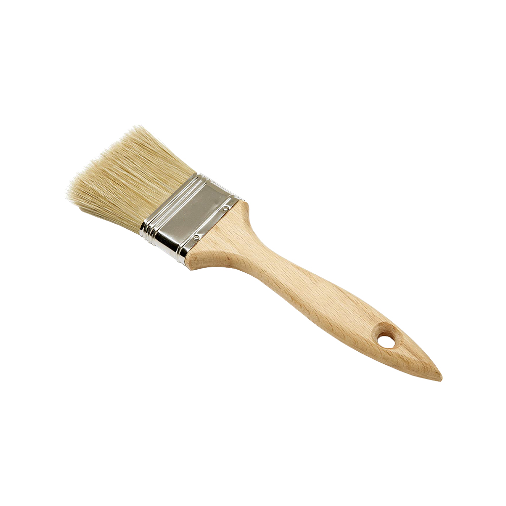 Pennellessa setola bionda 40 mm italrulli s.220 - manico legno.