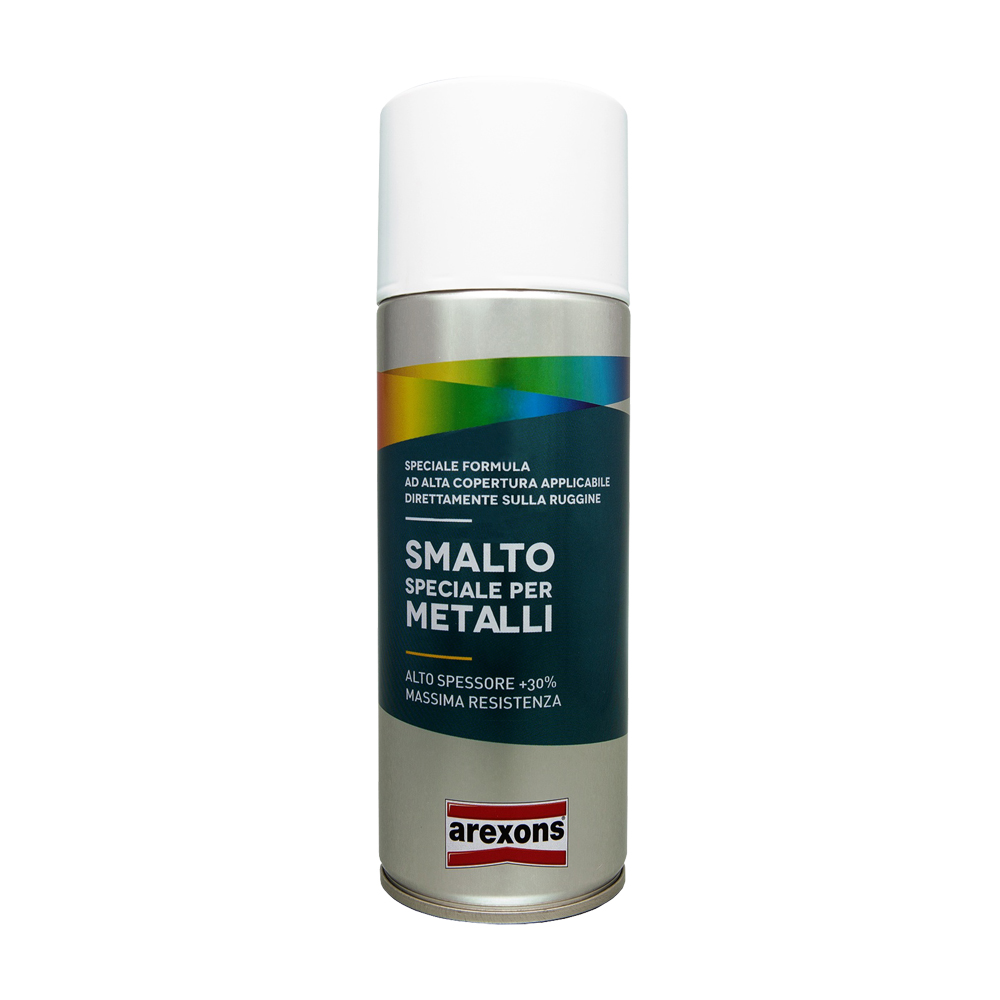 Smalto speciale per metalli 400 ml arexons - alluminio.