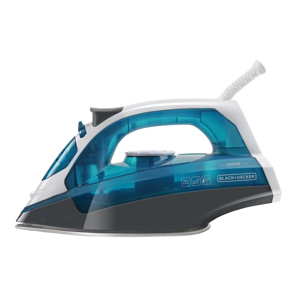 Ferro da stiro a vapore 2200w black decker - funzione verticale.