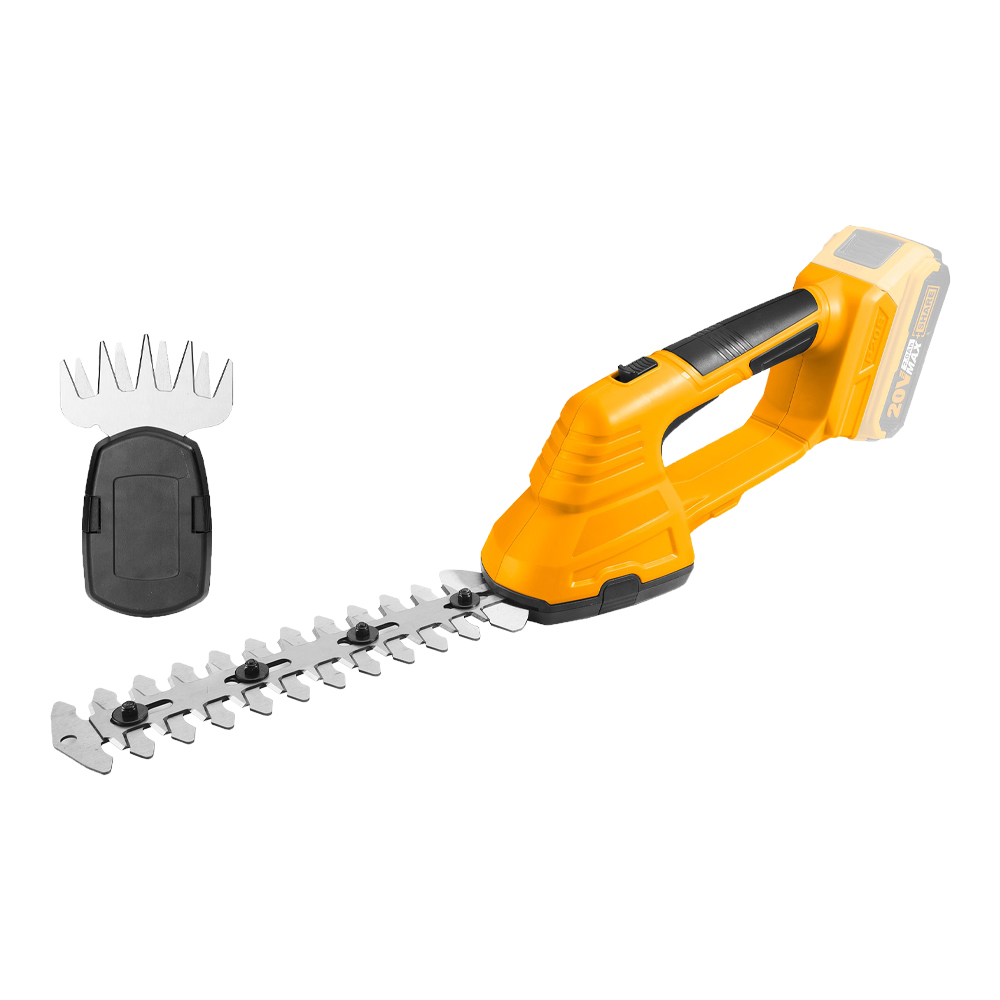 Tagliasiepi a batteria 20v lama laser sk5 ingco - con lama cesoia.