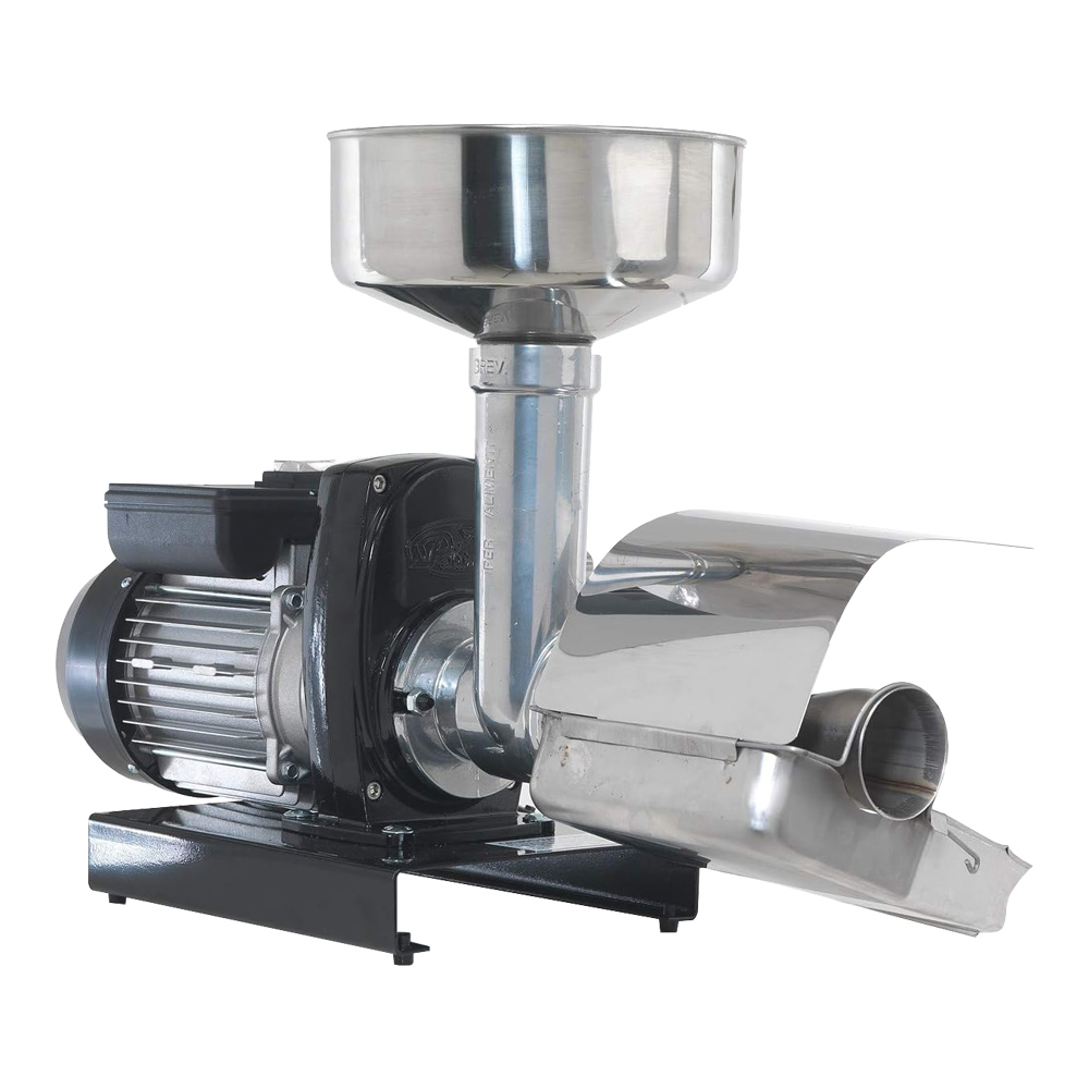 Passapomodori con Motoriduttore 0,5 hp PALUMBO - Produzione 180 Kg