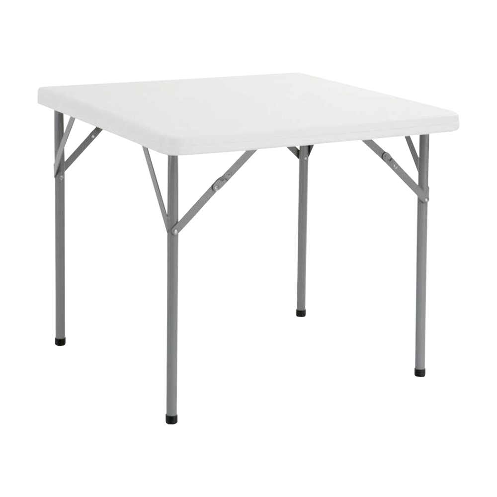 Tavolo da Giardino Pieghevole in HDPE Quadrato FERGARDEN - 86x86x74h cm