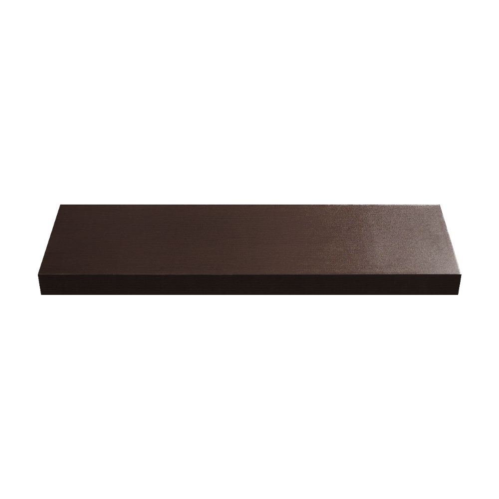 Mensola Squadrata in Legno FERLIVING - Noce 60x40x1,8 cm