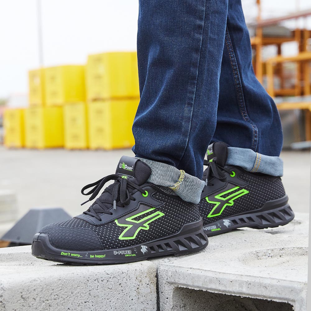 Scarpa Antinfortunistica Bassa Red Leve Steve Tg.40 U-POWER - S3 SRC CI ESD