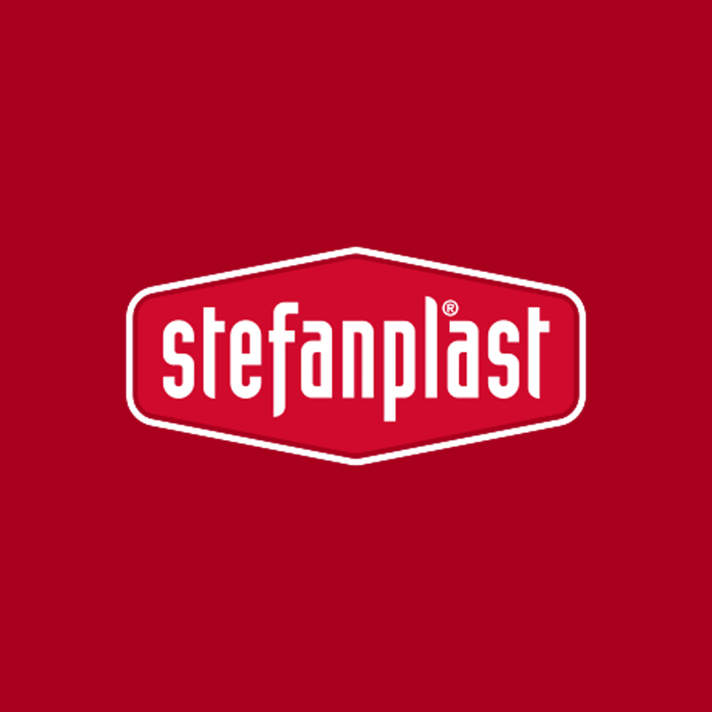 Vaso in PVC Liberty Tondo 25x23 cm STEFANPLAST - Bianco