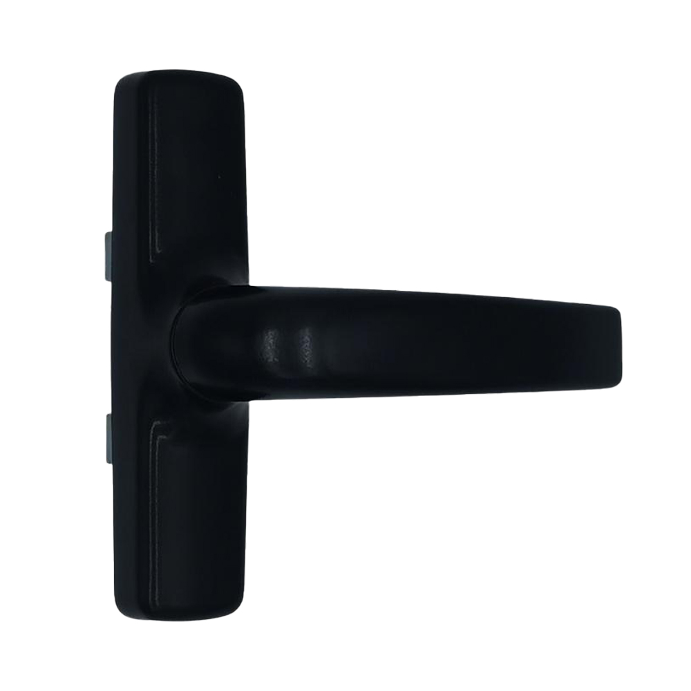 Cremonese in alluminio per infissi ambidestra fercolor - nero ral 9009.