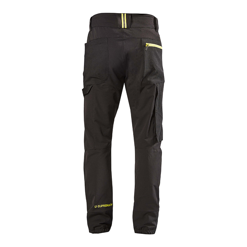 Pantaloni da Lavoro U-Supremacy Horizon Black Carbon U-POWER - Taglia XL