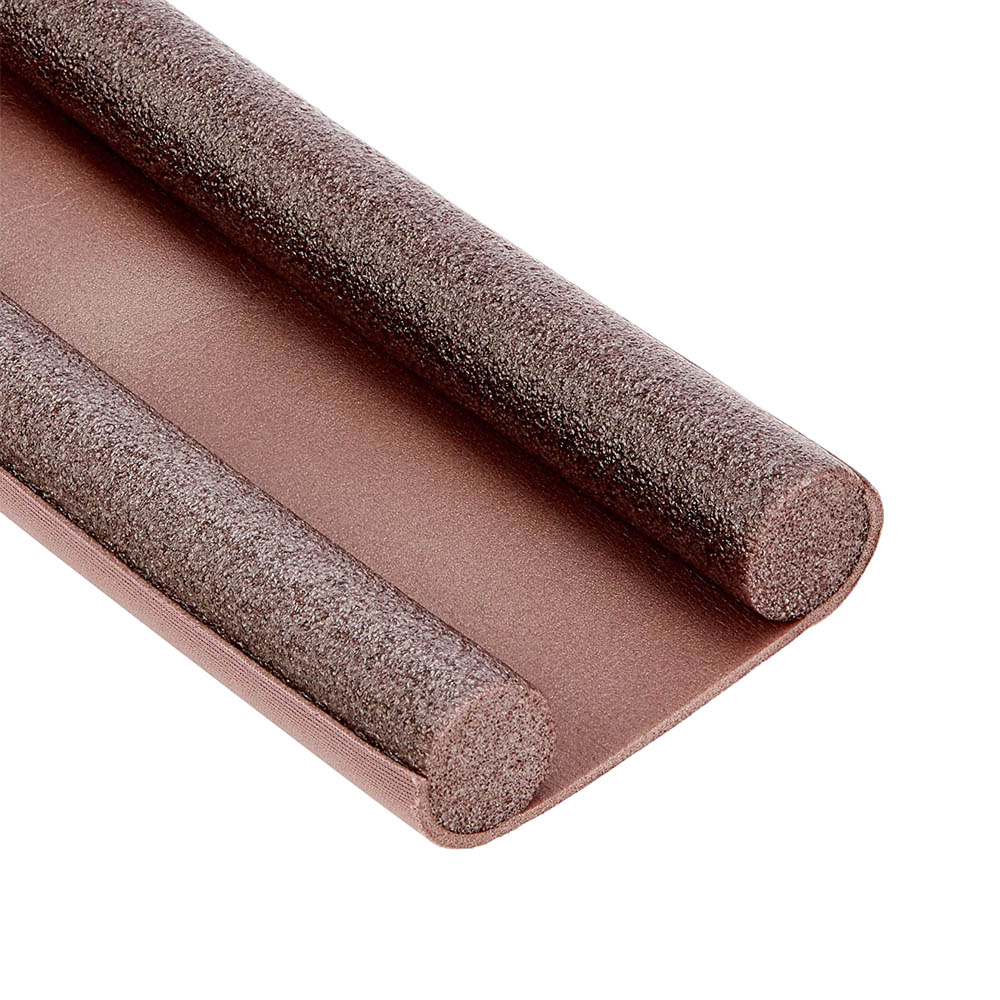 Sottoporta doppio in pe espanso 95 cm geko - marrone.