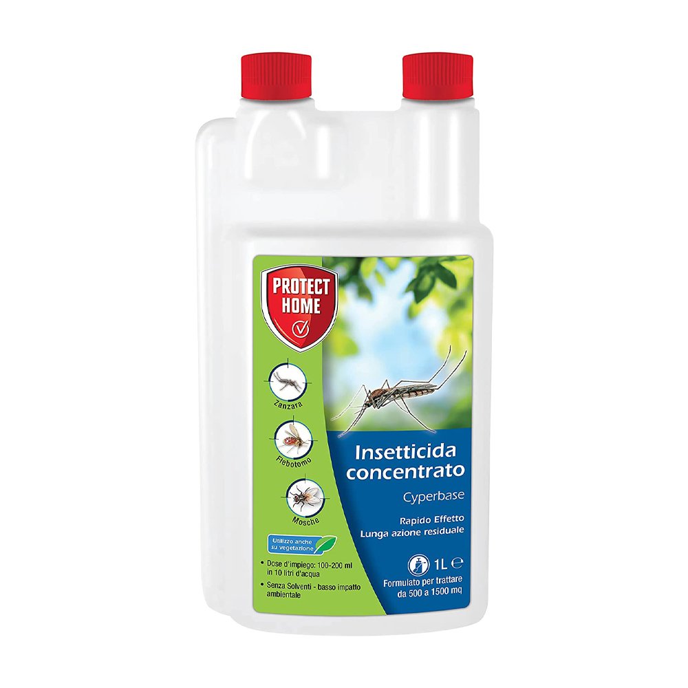 Insetticida Concentrato Cyperbase 1 Lt PROTECT HOME - Triplo Principio Attivo