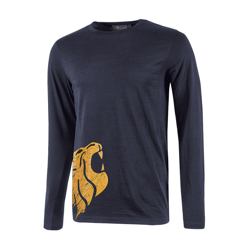 T-shirt maniche lunghe future alien deep blue u-power - taglia xl.