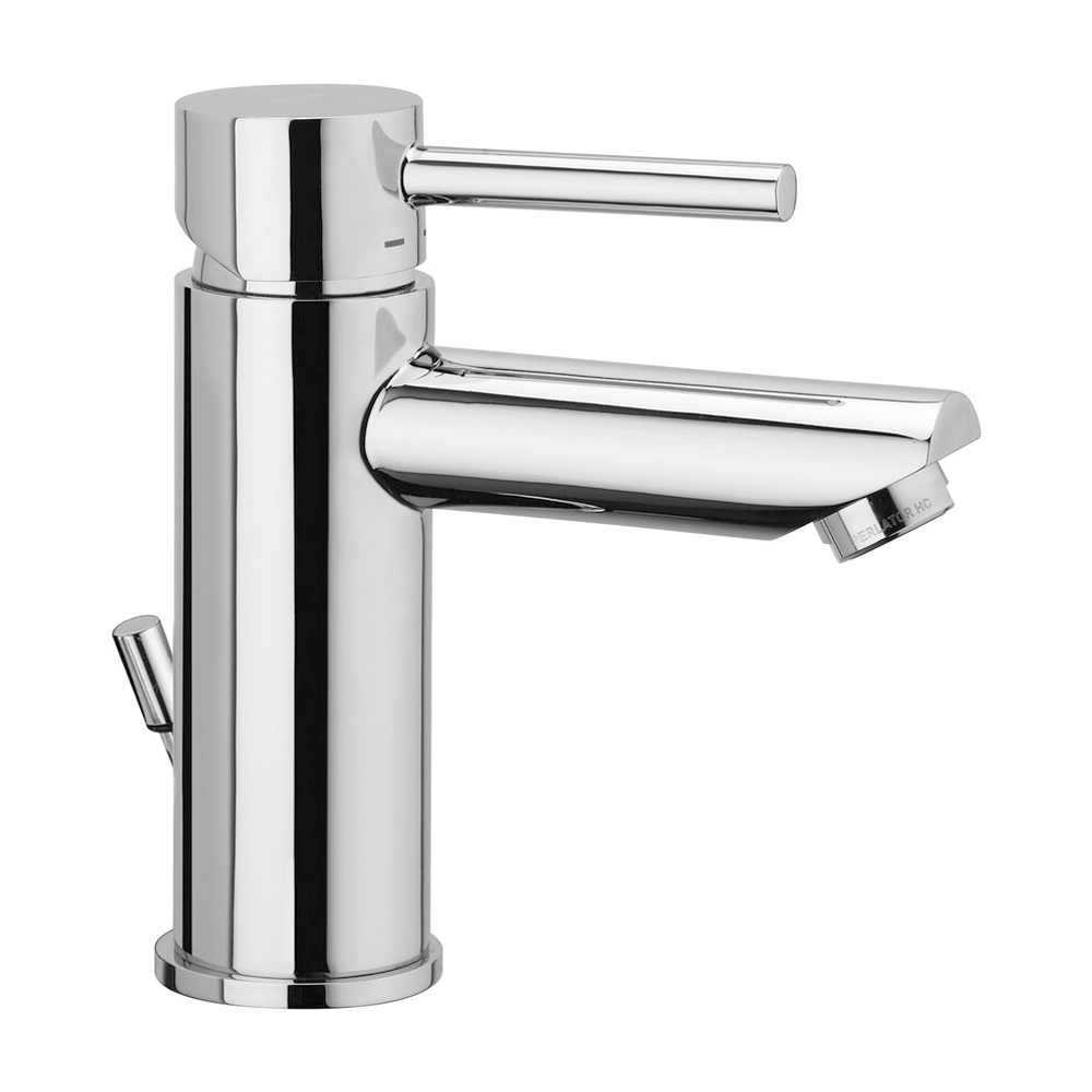 Miscelatore monocomando per lavabo con scarico paffoni - linea stick cromato.