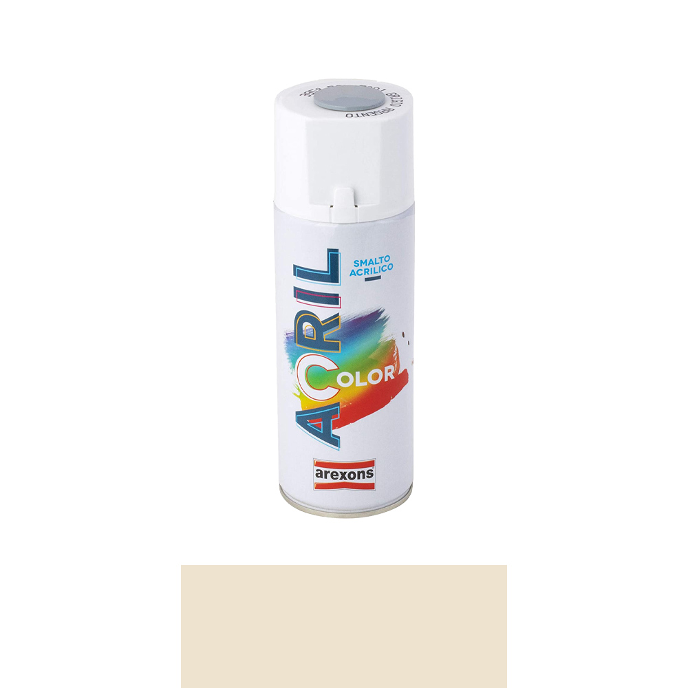 Smalto spray acril color arexons 400 ml - avorio ral 1015.