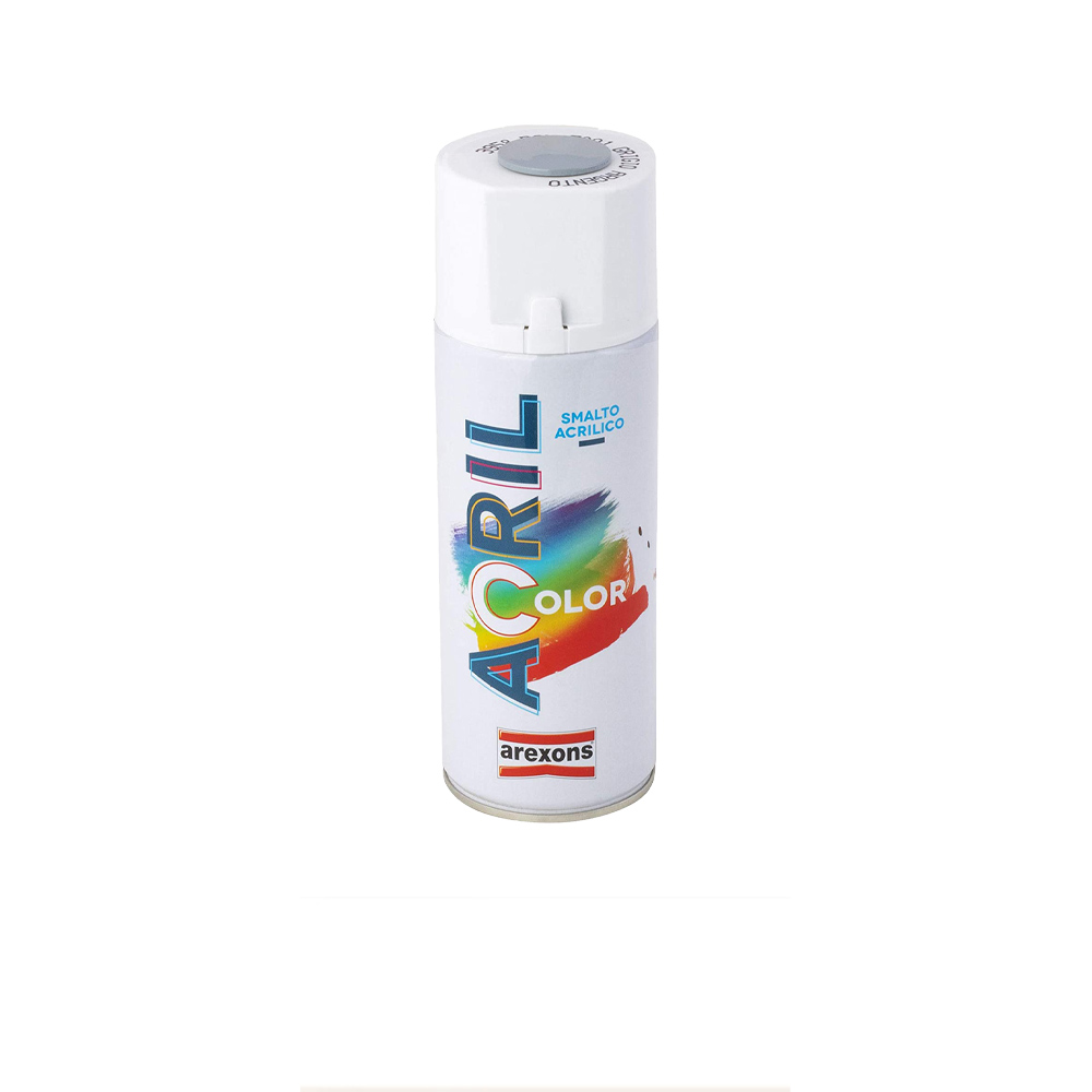 Smalto spray acril color arexons 400 ml - bianco opaco.
