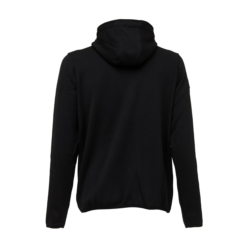 Felpa Full Zip con Cappuccio Enjoy Rainbow Black Carbon U-POWER - Taglia M