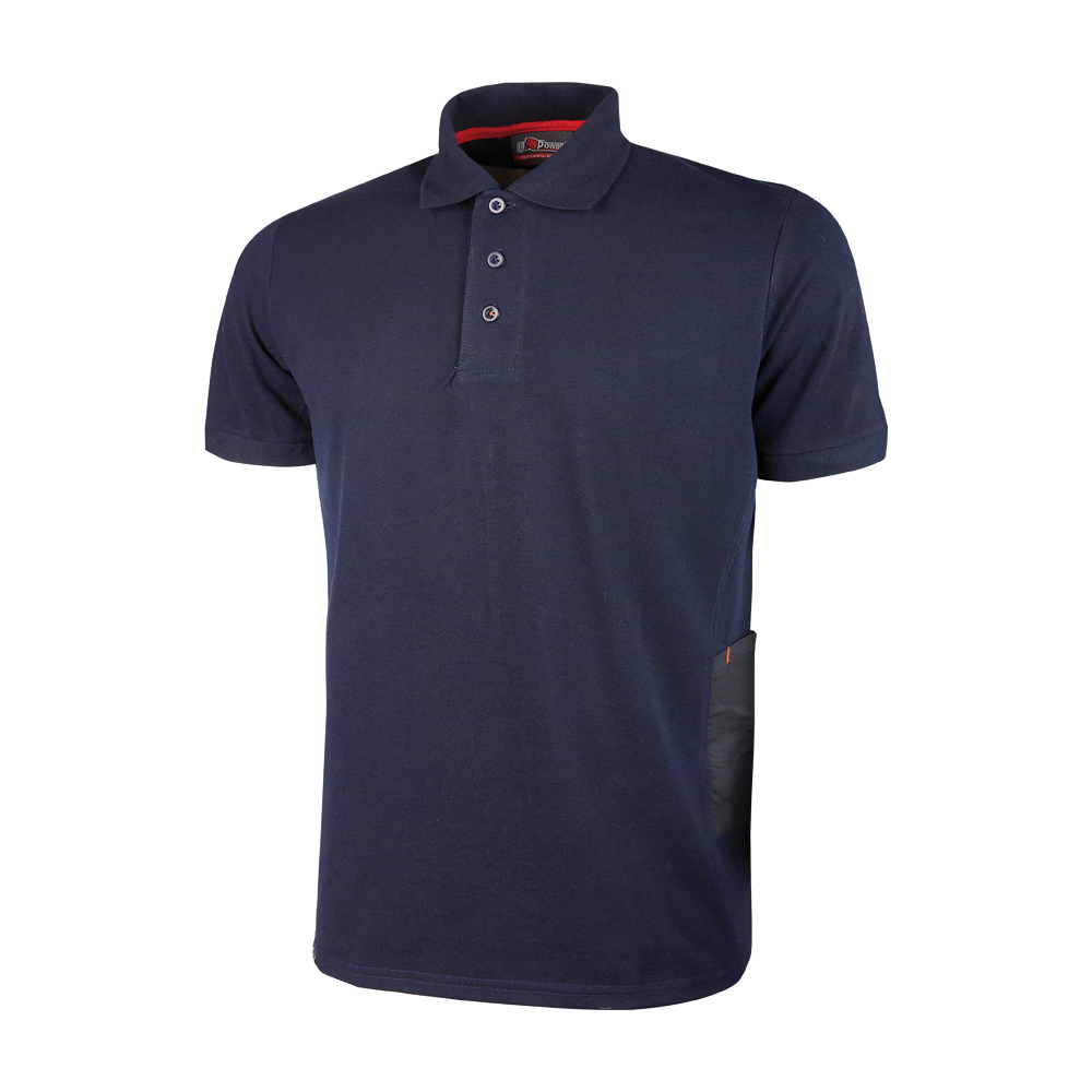 Polo maniche corte enjoy gap deep blue u-power - taglia l.