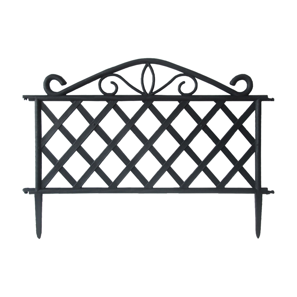 Steccato in ABS Nero FERLIVING 48x36 cm