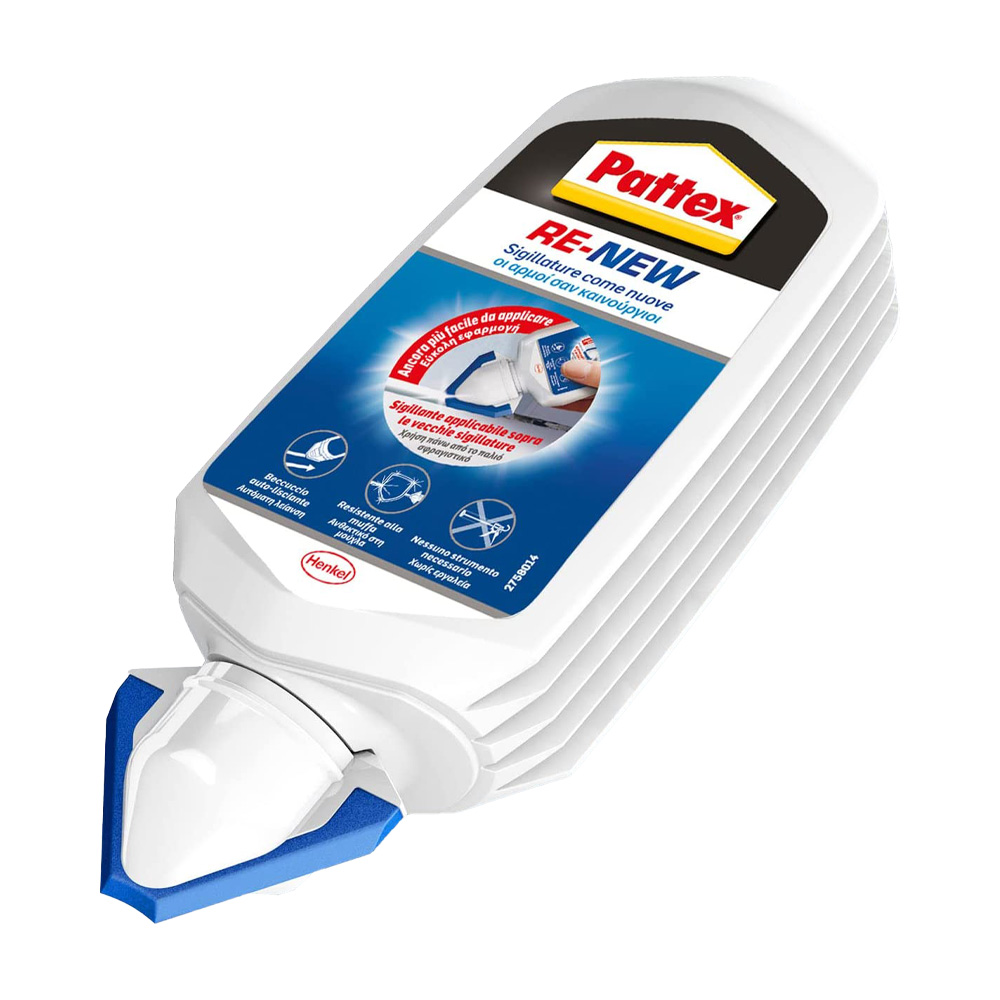 Sigillante per Fughe Bagno Sano Re-New 80 ml PATTEX - Bianco