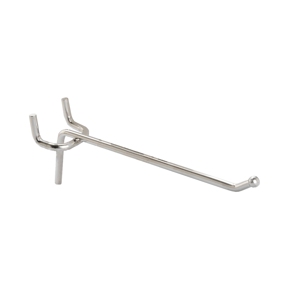 Gancio per pannelli espositori 8 cm ferwork 50 pezzi.
